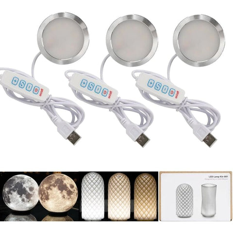 Darrahopens Electronics > Printers > Printers & Accessories LED 001 Three Colors for Bambu Lab Makerworld 3D Printing Bulb Kit Spare Parts 5V USB Powered Warm Light 3000K