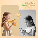 Darrahopens Electronics > Printers > Scanners 1000x Digital Children's Microscope - With 2 Inch IPS Screen & 8 LED Lights - Handy & Easy to Use for Nature Research - Yellow
