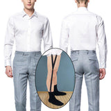 Darrahopens Fashion > Men's Fashion > Men's Accessories 1 Pair Y-Style Shirt Stays Garters Uniform Suit Sock Hold for Men