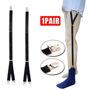 Darrahopens Fashion > Men's Fashion > Men's Accessories 1 Pair Y-Style Shirt Stays Garters Uniform Suit Sock Hold for Men