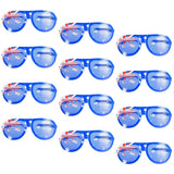 Darrahopens Fashion > Men's Fashion > Men's Accessories 12x Jumbo Party Costume Glasses  - Australian Flag Design - Wayfarer Oversized 26cm Wide