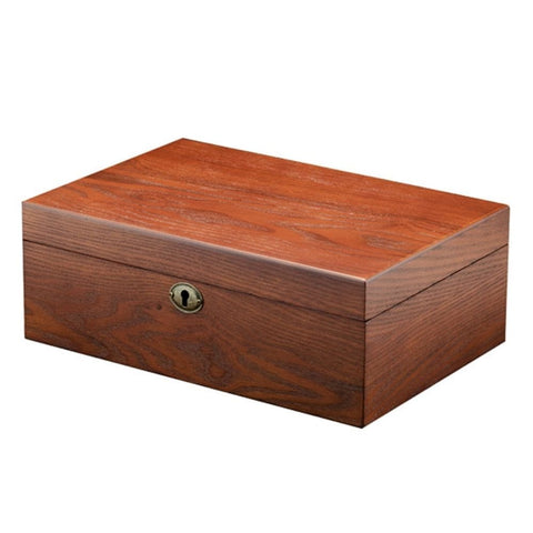 Darrahopens Fashion > Men's Fashion > Men's Accessories 1Pc Wooden Watch Box Brown for Storage with Cushion Durable Solid Wood Display Case In Australia - Darrahopens