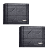 Darrahopens Fashion > Men's Fashion > Men's Accessories 2-Pack Black Men's Ultra-Thin PU Leather Wallet - Compact & Stylish Bi-fold Purse with Multiple Card Slots