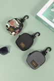 Darrahopens Fashion > Men's Fashion > Men's Accessories 3 PCS Tactical Mini Pouch Set with Carabiner Clip Camo Black Grey Small Coin Purse Zipper Wallet for Keys Earbuds Cards Outdoor EDC