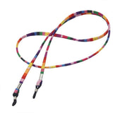 Darrahopens Fashion > Men's Fashion > Men's Accessories 5 PCS Colorful Sunglasses Strap Eyeglass Chain Reading Glasses Holder Neck Cord