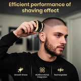 Darrahopens Fashion > Men's Fashion > Men's Accessories 6D Magnetic Bald Shaver for Men – Cordless Rechargeable Electric Head Shaver with LED Display, IPX6 Waterproof, 3-Second Travel Lock, 6 Floating Heads, Includes Storage Bag & Cleaning Brush (Black)