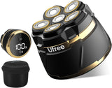 Darrahopens Fashion > Men's Fashion > Men's Accessories 6D Magnetic Bald Shaver for Men – Cordless Rechargeable Electric Head Shaver with LED Display, IPX6 Waterproof, 3-Second Travel Lock, 6 Floating Heads, Includes Storage Bag & Cleaning Brush (Black)