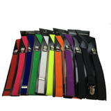 Darrahopens Fashion > Men's Fashion > Men's Accessories 6x Mens Suspenders Braces Adjustable Strong Clip On Elastic Formal Wedding BULK - Assorted Colour Pack