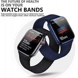 Darrahopens Fashion > Men's Fashion > Men's Accessories Apple Watch 42/44/45/49 mm Compatible Adjustable Elastic Nylon Strap Black