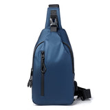 Darrahopens Fashion > Men's Fashion > Men's Accessories Blue Water / Wrinkle-Resistant Nylon Men's Tactical Chest Bag with USB Charging Port - 4 Layer Large Capacity Crossbody Pack