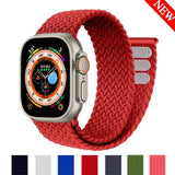 Darrahopens Fashion > Men's Fashion > Men's Accessories Braided Solo Loop Compatible with Apple Watch Ultra 49mm 45mm 44mm 42mm 41mm 40mm 38mm for Series 9 8 7 6 5 4 3 SE SummerU Bracelet