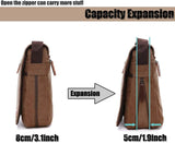 Darrahopens Fashion > Men's Fashion > Men's Accessories Canvas Shoulder Bag for Men Laptop School Bag