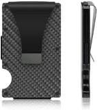 Darrahopens Fashion > Men's Fashion > Men's Accessories Carbon Fiber RFID Card Holder Black One Size