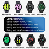Darrahopens Fashion > Men's Fashion > Men's Accessories Compatible with Samsung Galaxy Watch 4 5 6 Pro Classic 20mm Strap Black Nylon Band 40mm 43mm 44mm 45mm 47mm