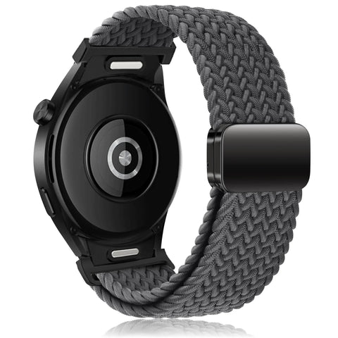 Darrahopens Fashion > Men's Fashion > Men's Accessories Compatible with Samsung Galaxy Watch 6 5 4 Classic Pro Magnetic Braided Strap 40mm 43mm 44mm 45mm 47mm Space Gray Band
