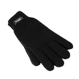 Darrahopens Fashion > Men's Fashion > Men's Accessories Dents 3M THINSULATE Gloves Snow Ski Knitted Polar Fleece Thermal Plain Winter - Black