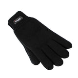 Darrahopens Fashion > Men's Fashion > Men's Accessories Dents 3M THINSULATE Gloves Snow Ski Knitted Polar Fleece Thermal Plain Winter - Black