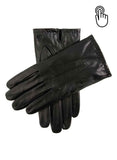 DENTS Aviemore Mens Touchscreen Leather Gloves Warm Winter - Black In Australia - Darrahopens