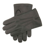Dents Mens Leather Glove With Three Stitch Points w Wool Lining Warm Winter - Black In Australia - Darrahopens