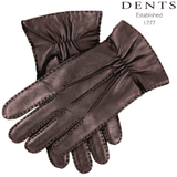 Darrahopens Fashion > Men's Fashion > Men's Accessories DENTS Mens Premium Kangaroo Leather Cashmere Lined Gloves Winter Gift - Brown In Australia - Darrahopens