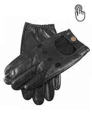 Darrahopens Fashion > Men's Fashion > Men's Accessories Dents Mens Silverstone Touchscreen Driving Gloves - Black In Australia - Darrahopens
