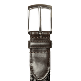 Darrahopens Fashion > Men's Fashion > Men's Accessories Dents Mens Stretch Plaited Leather Belt - Black/Brown In Australia - Darrahopens