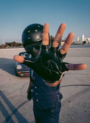 Darrahopens Fashion > Men's Fashion > Men's Accessories Dents Mens Suited Racer x Crochet Back Fingerless Driving Gloves - Black In Australia - Darrahopens