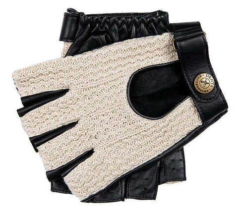 Darrahopens Fashion > Men's Fashion > Men's Accessories Dents Mens Suited Racer x Crochet Back Fingerless Driving Gloves - Black In Australia - Darrahopens