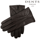 Dents Mens Touchscreen Leather Gloves With Palm Vent Handsewn Detail Cuffs In Australia - Darrahopens