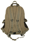 Darrahopens Fashion > Men's Fashion > Men's Accessories FIB Washed Canvas Backpack Bag in Khaki