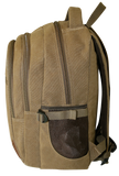Darrahopens Fashion > Men's Fashion > Men's Accessories FIB Washed Canvas Backpack Bag in Khaki