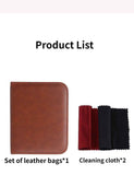 Darrahopens Fashion > Men's Fashion > Men's Accessories Gold Men's shoe care kit, leather shoe care, men's accessories, shoe care tools, leather case, Australian shoe care, leather polish kit