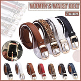 Darrahopens Fashion > Men's Fashion > Men's Accessories Ladies Leather Belt Classic Buckle Fashion Waist Strap for Jeans Dresses Casual - Red
