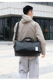 Darrahopens Fashion > Men's Fashion > Men's Accessories LargePULeatherTravelGymBag-Black