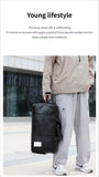 Darrahopens Fashion > Men's Fashion > Men's Accessories LargePULeatherTravelGymBag-Black