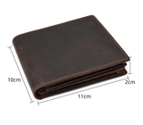 Darrahopens Fashion > Men's Fashion > Men's Accessories Light Brown Vrtical Stroke Men's Vintage Wallet Multi-Card Slots Large Capacity Coin Purse Casual Clutch Bag for Everyday Use