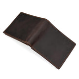 Darrahopens Fashion > Men's Fashion > Men's Accessories Light Brown Vrtical Stroke Men's Vintage Wallet Multi-Card Slots Large Capacity Coin Purse Casual Clutch Bag for Everyday Use