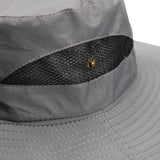Darrahopens Fashion > Men's Fashion > Men's Accessories Light Grey Outdoor Mosquito Head Net Hat with 40cm Mesh Shield - Wide Brim Sun Protection Bucket Hat for Fishing and Hiking - Quick Dry Breathable Cap