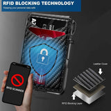 Men'S Card Holder Carbon Fiber Card Holder Men'S Accessories Stylish Card - Black - Size 01 In Australia - Darrahopens