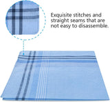 Darrahopens Fashion > Men's Fashion > Men's Accessories Men's Cotton Handkerchiefs 24 Pcs, Traditional 36 cm x 36 cm Handkerchief for Men, One Size, 24 Pack