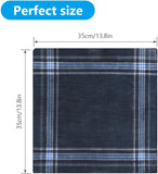 Darrahopens Fashion > Men's Fashion > Men's Accessories Men's Cotton Handkerchiefs 24 Pcs, Traditional 36 cm x 36 cm Handkerchief for Men, One Size, 24 Pack