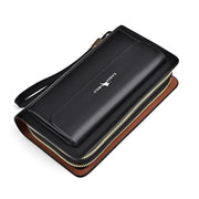 Darrahopens Fashion > Men's Fashion > Men's Accessories men's handheld wallet, multi-compartment wallet, card holder wallet, large capacity wallet, Australian men's accessories - Black - Size M In Australia - Darrahopens
