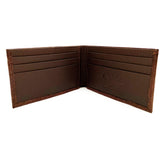 Darrahopens Fashion > Men's Fashion > Men's Accessories Mens Slim Genuine Skin Crocodile Leather Wallet Bi Fold Gift - Brown