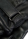 Darrahopens Fashion > Men's Fashion > Men's Accessories Mens Wool Blend Lined Touchscreen Leather Gloves in Black In Australia - Darrahopens