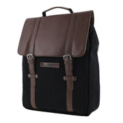 Darrahopens Fashion > Men's Fashion > Men's Accessories POLICE Messenger Backpack Bag with Laptop Computer Sleeve in Black In Australia - Darrahopens