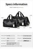 Darrahopens Fashion > Men's Fashion > Men's Accessories PULeatherTravelGymBagSmall-Black