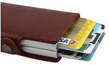 Darrahopens Fashion > Men's Fashion > Men's Accessories RFID NFC Secure Anti-theft Wallet Double Pop Up Card Holder