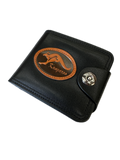 Darrahopens Fashion > Men's Fashion > Men's Accessories Souvenir Wallet Australia Classic Australian Kangaroo in Black