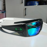 Darrahopens Fashion > Men's Fashion > Men's Accessories Sport Polarized Sunglasses with UV400 Protection - Multi-Layer Lens Technology(Black frame green film)