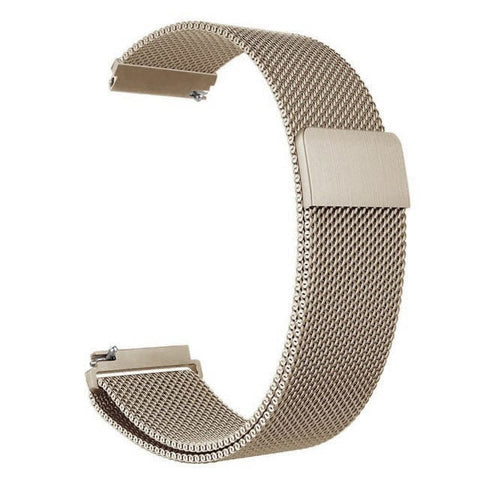 Darrahopens Fashion > Men's Fashion > Men's Accessories Stainless Steel Milanese Magnetic Watch Band Compatible with Garmin Venu 2 Venu 2S Venu SQ Vintage Gold